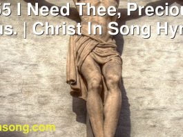 255 I Need Thee, Precious Jesus. | Christ In Song Hymnal